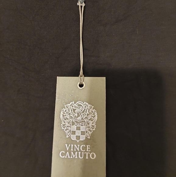 Vince Camuto Tier Sleeve Mesh Top - Picture 4 of 5